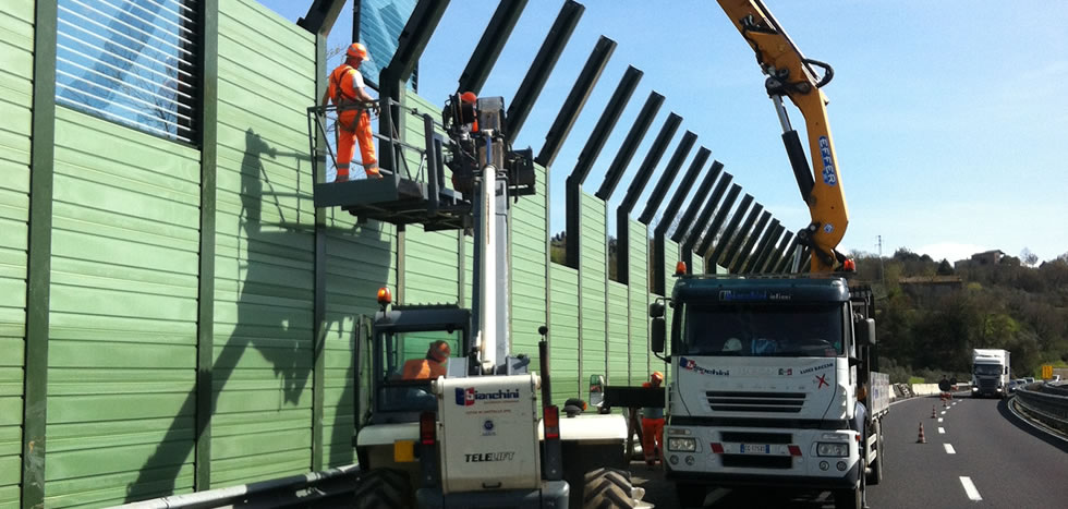 BARRIERE STRADALI ACUSTICHE