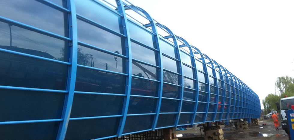 PANNELLI ANTIRUMORE IN POLICARBONATO